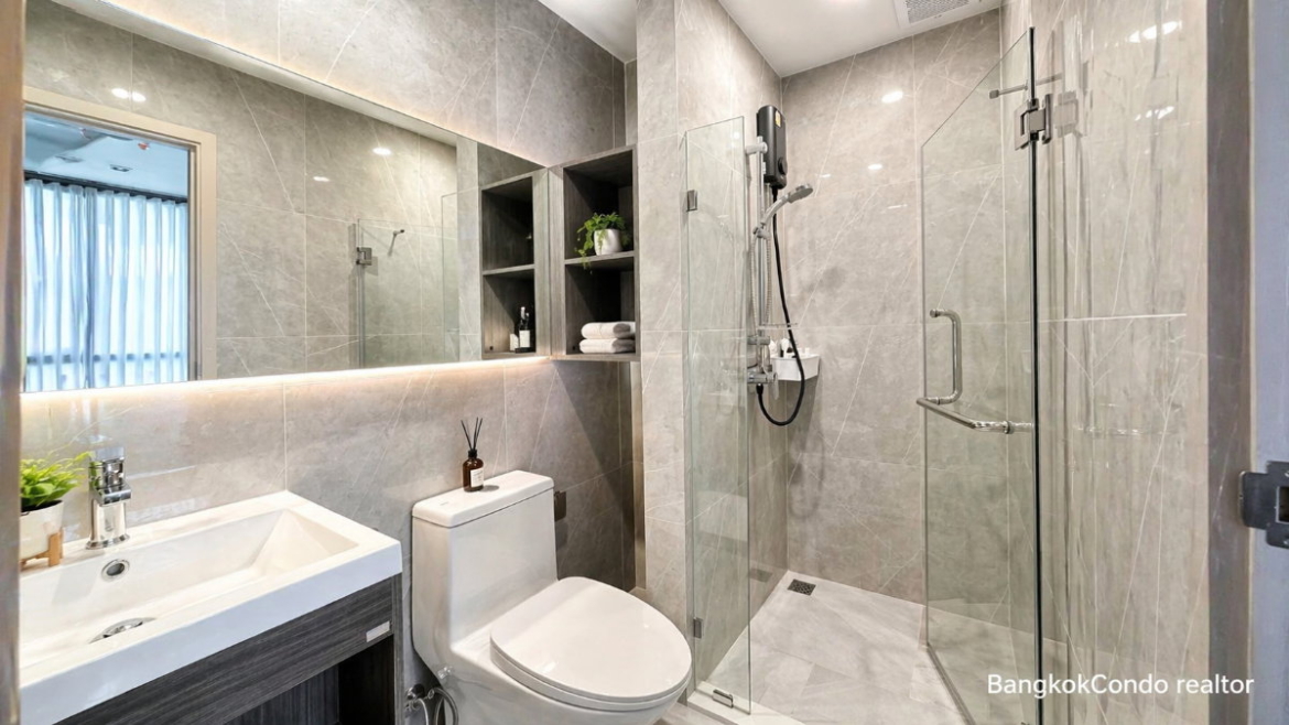 1-Bedroom Condo for Rent at Nue District R9 Rama 9 (26 sqm) — Rama 9 MRT