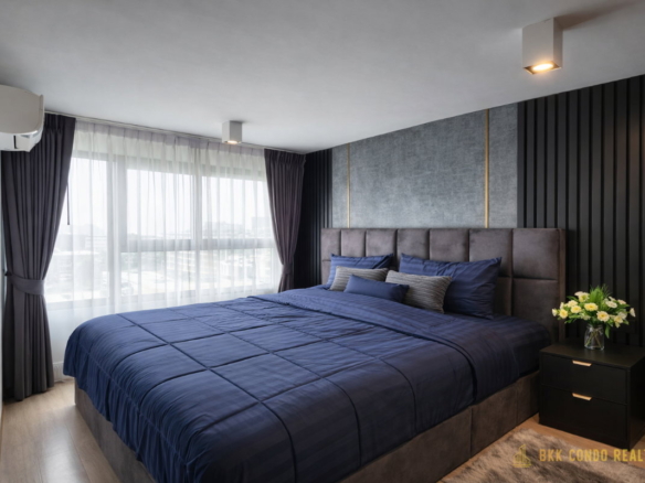Duplex 2-Bedroom Condo for Rent at IDEO Rama 9 – Asoke (52 sqm) — Rama 9 MRT