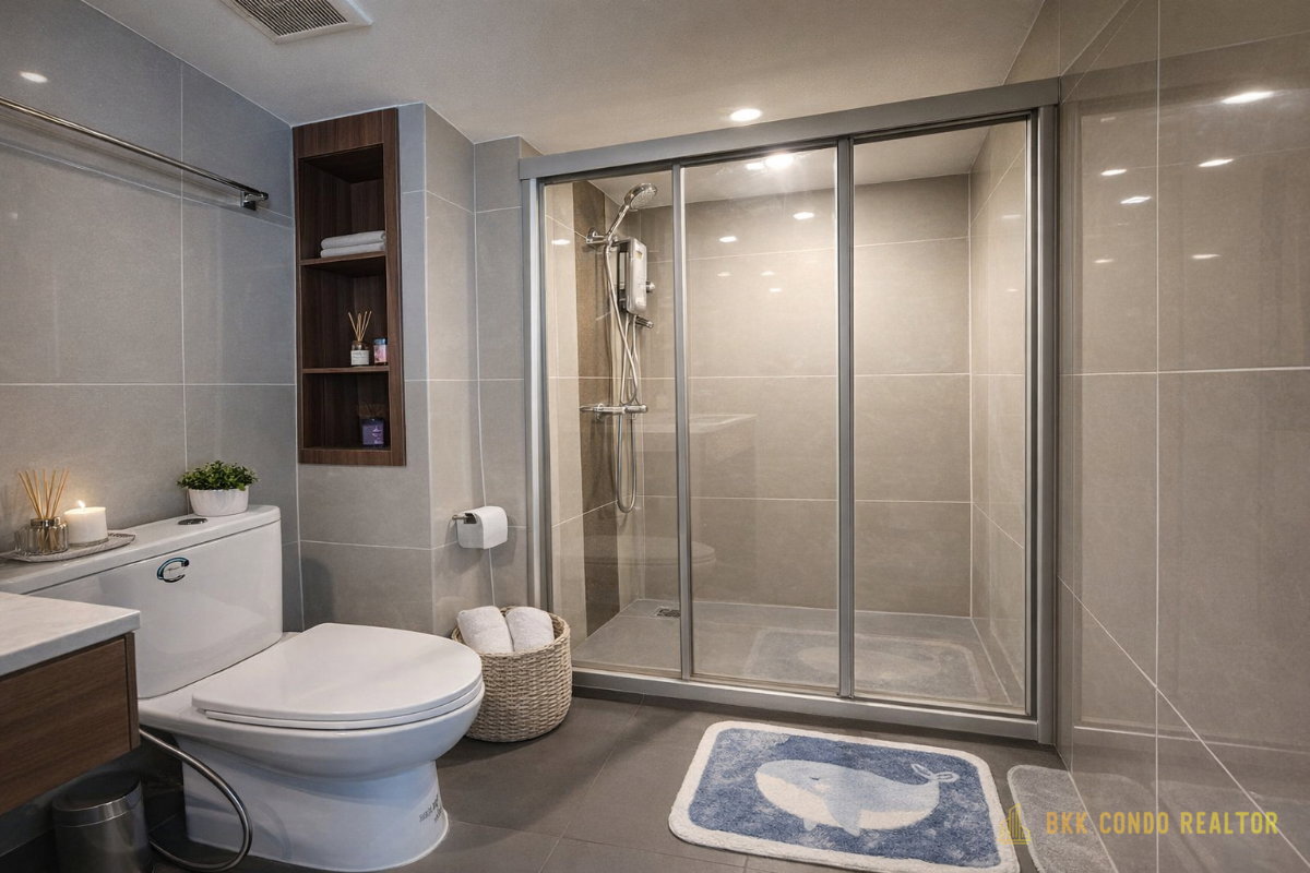 Duplex 2-Bedroom Condo for Rent at IDEO Rama 9 – Asoke (52 sqm) — Rama 9 MRT