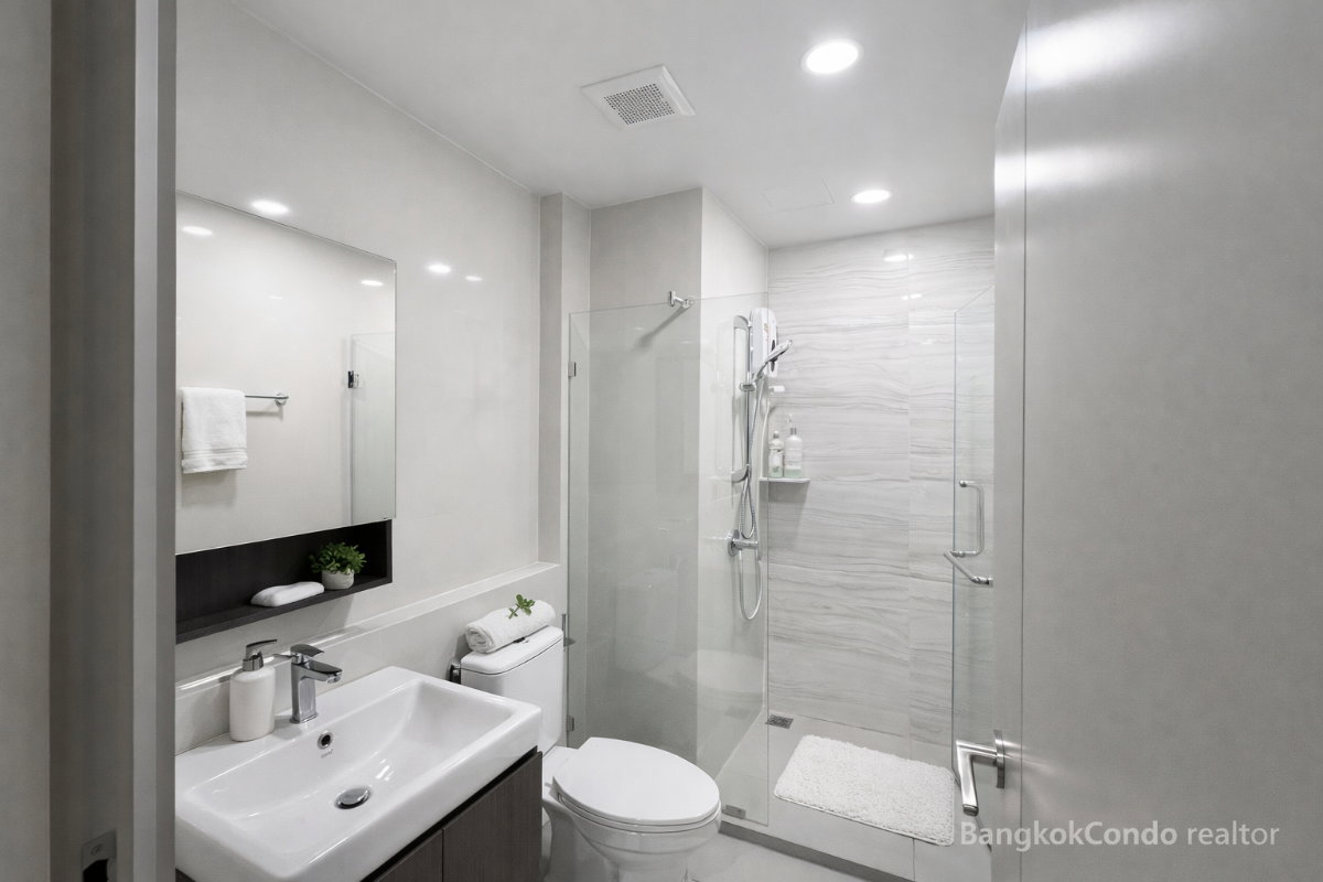 2-Bedroom Condo for Rent at Aspire Onnut Station (53 sqm) — On Nut BTS