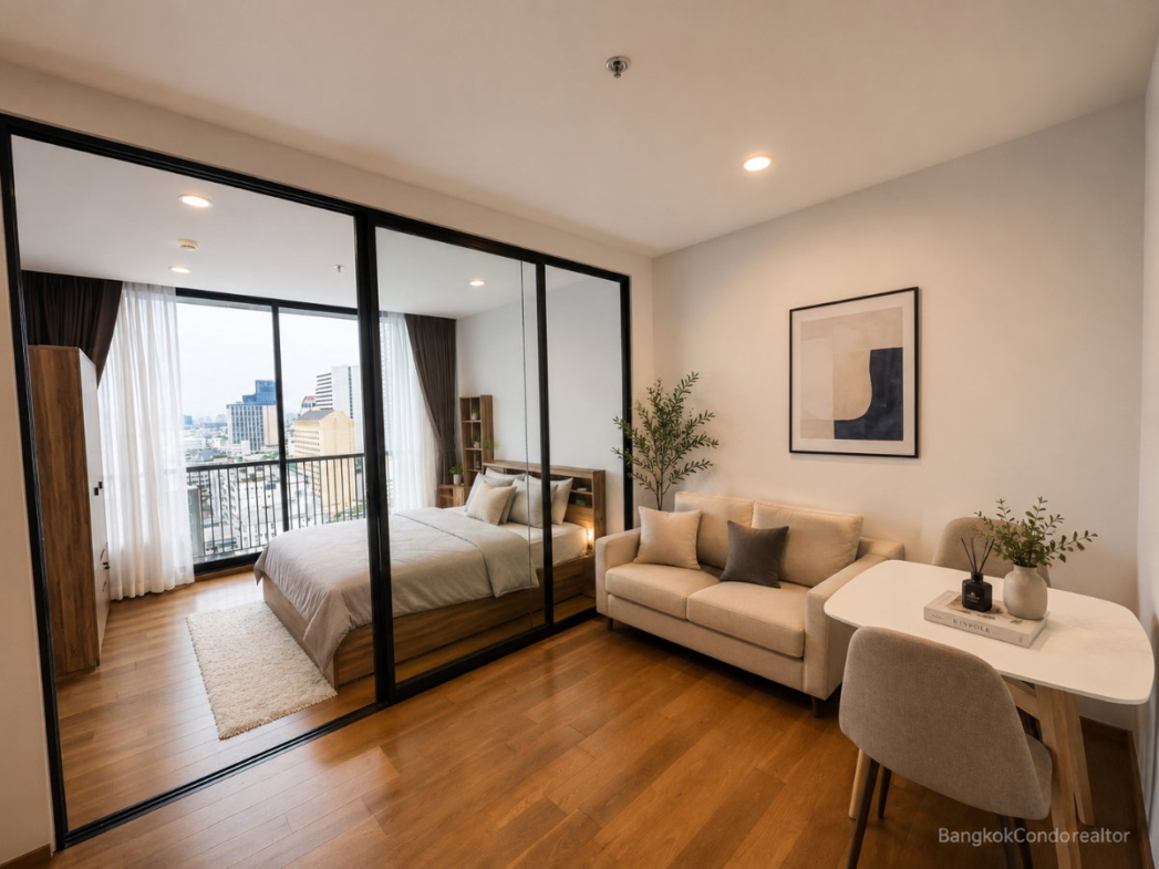 1-Bedroom Condo for Rent at Noble Revo Silom (34 sqm) — Surasak BTS
