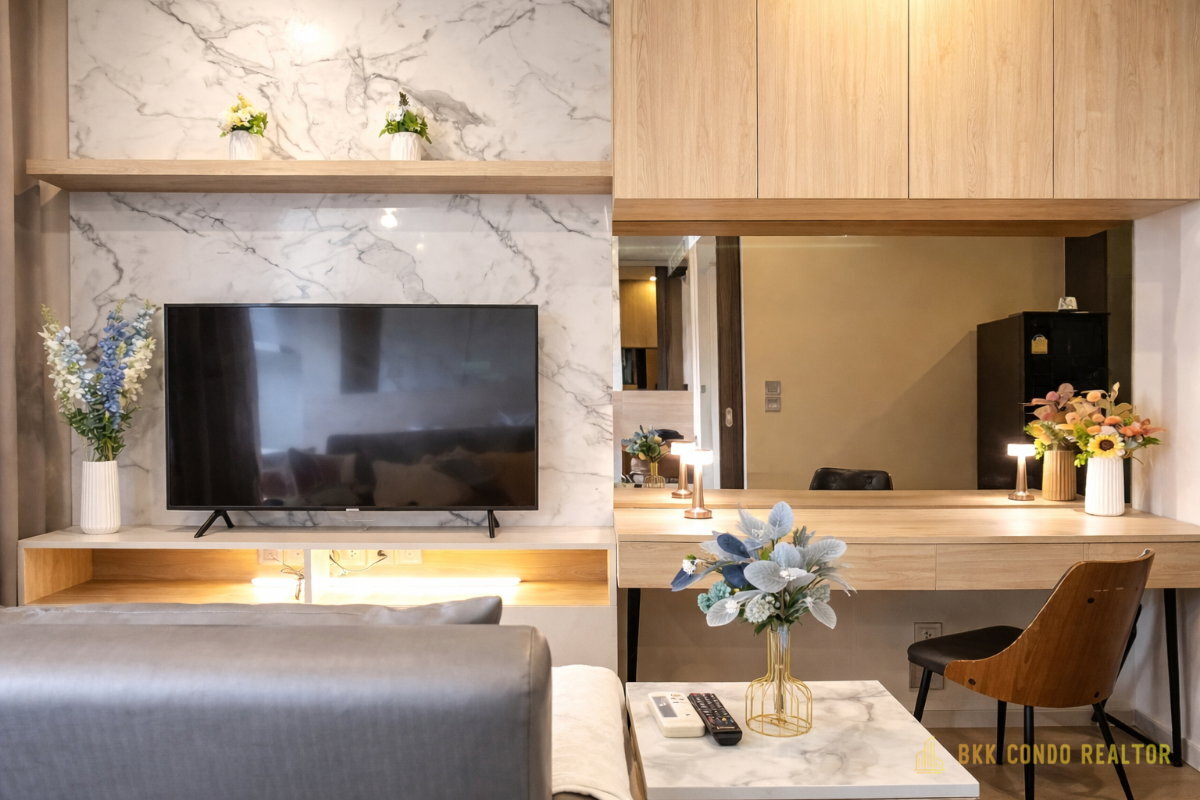 1-Bedroom Condo for Rent at Ashton Asoke (35 sqm) — Asoke BTS