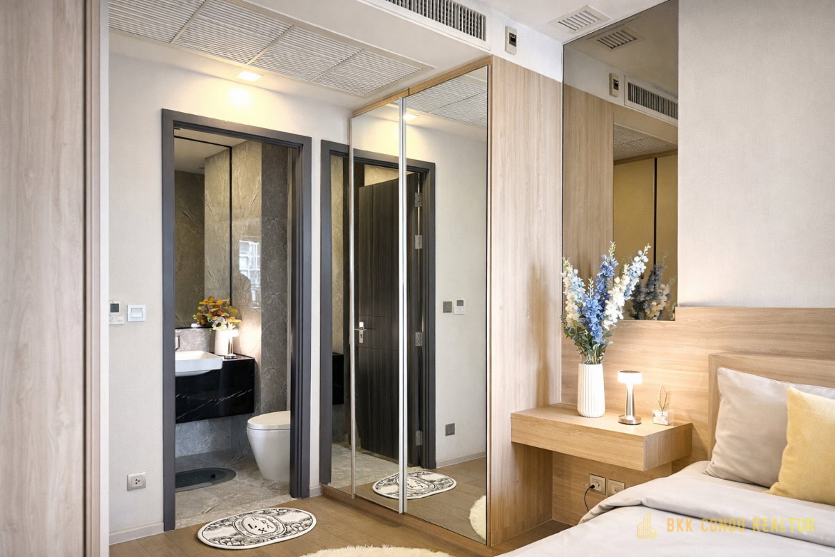 1-Bedroom Condo for Rent at Ashton Asoke (35 sqm) — Asoke BTS