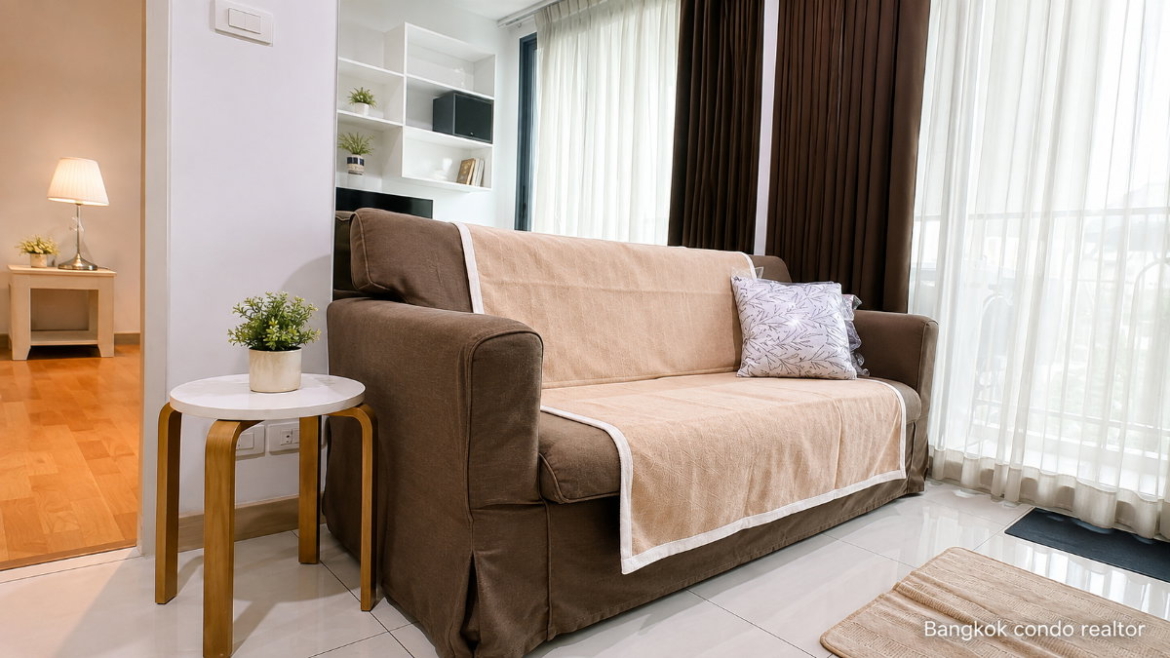 1-Bedroom Condo for Rent at The President Sukhumvit 81 (35 sqm) — On Nut BTS