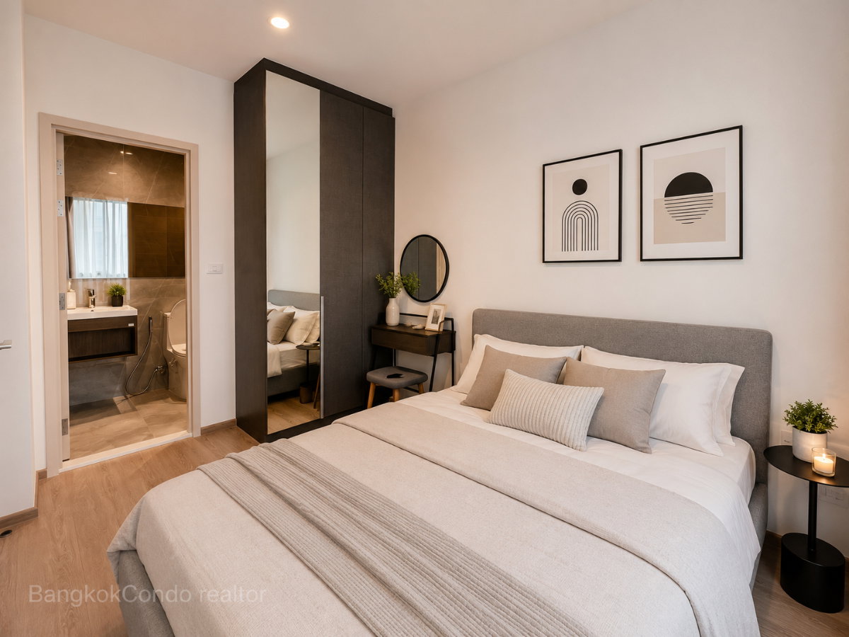 a10186-01 1-Bedroom Condo for Rent at Nue District R9 Rama 9 (26 sqm) — Rama 9 MRT