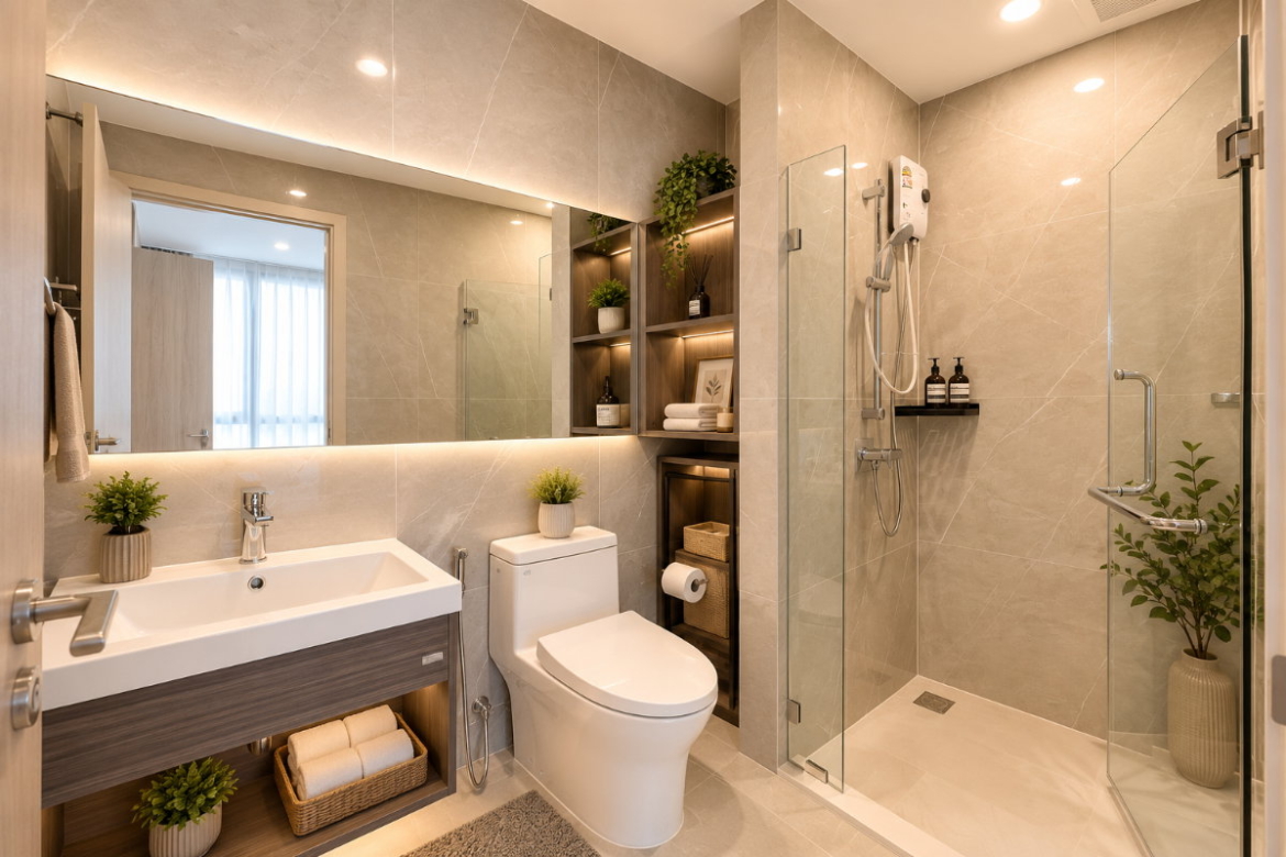 1-Bedroom Condo for Rent at Nue District R9 Rama 9 (26 sqm) — Rama 9 MRT