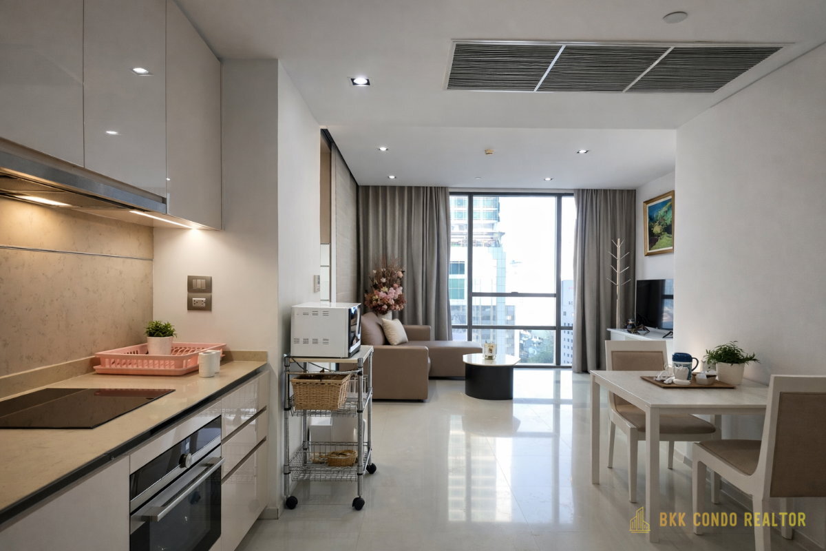 1-Bedroom Condo for Rent at The Bangkok Sathon (64 sqm) — Saint Louis BTS