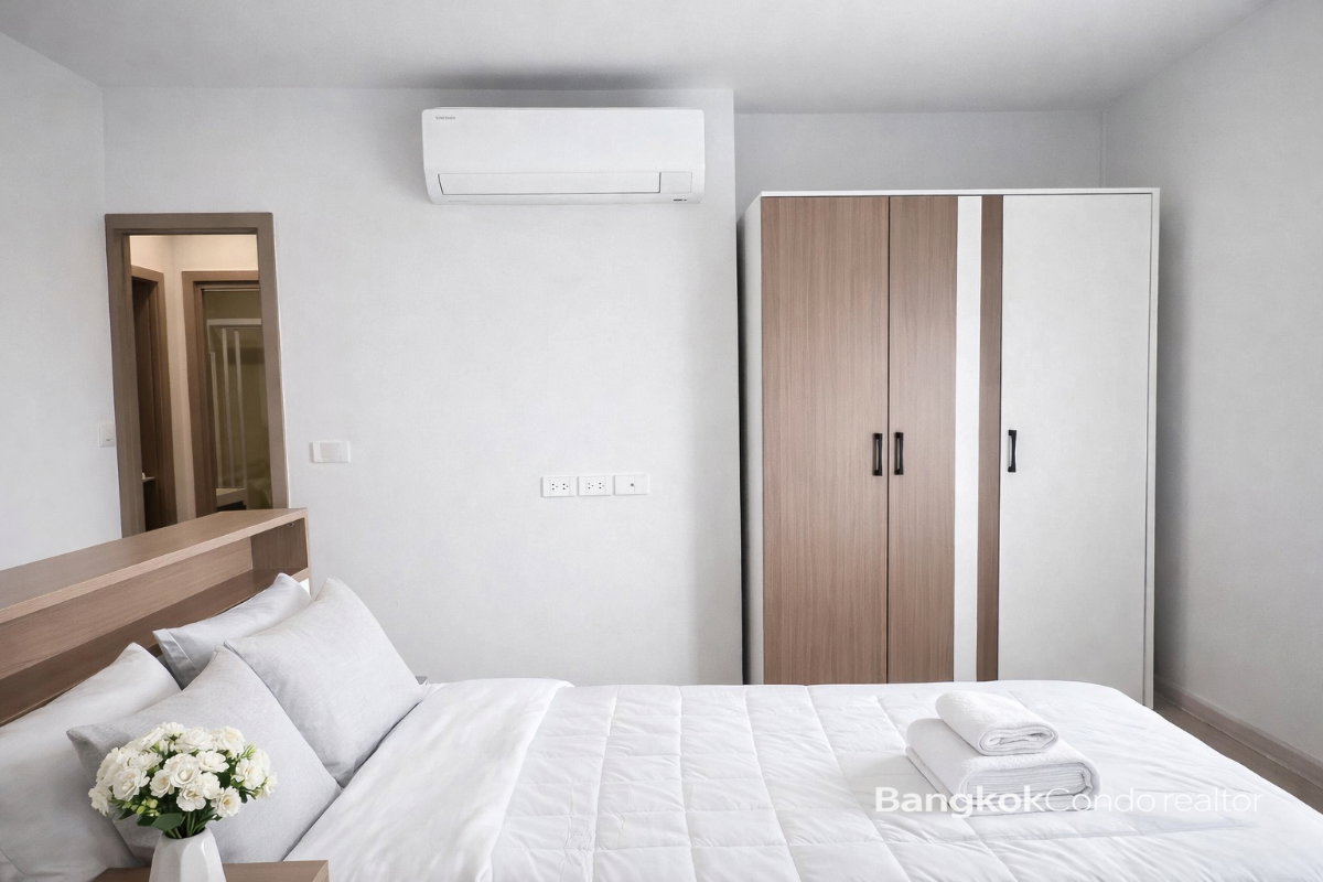 2-Bedroom Condo for Rent at Aspire Vibha – Victory (58 sqm) — Victory Monument BTS