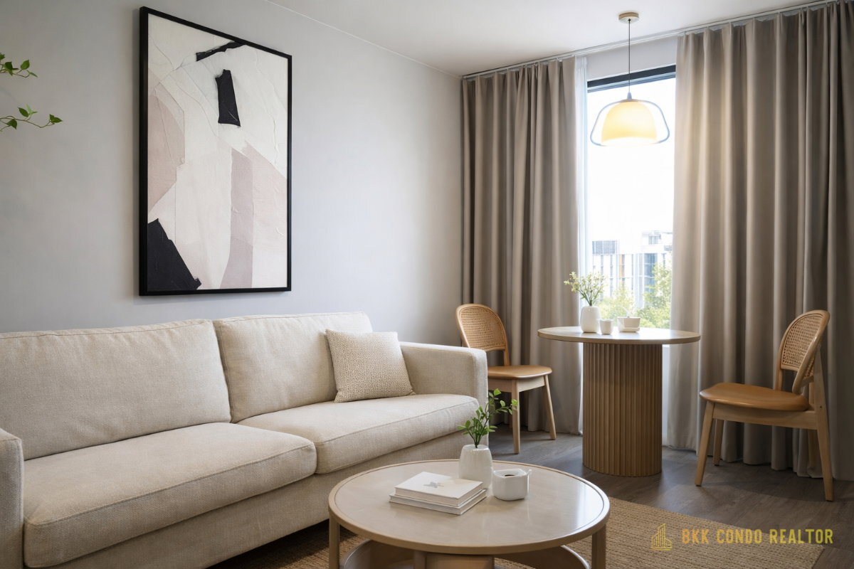 1-Bedroom Condo for Rent at IDEO Mobi Sukhumvit 40 (34.55 sqm) — Ekkamai BTS