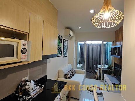1-Bedroom Condo for Rent at IDEO Verve Sukhumvit (31 sqm) — On Nut BTS