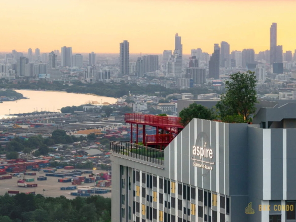 1-Bedroom Condo for Rent at Aspire Sukhumvit – Rama 4 (27 sqm) — Phra Khanong BTS