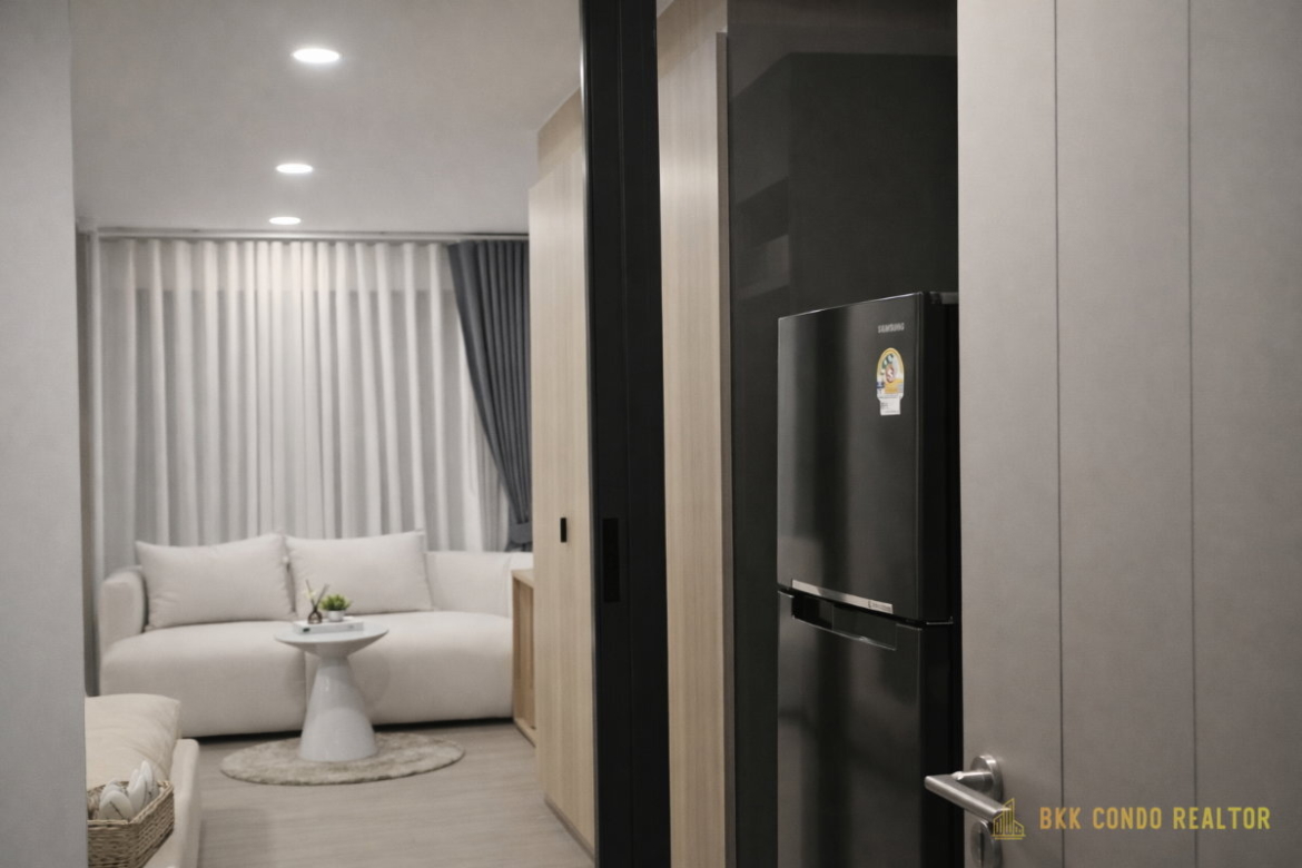 1-Bedroom Condo for Rent at Aspire Sukhumvit – Rama 4 (27 sqm) — Phra Khanong BTS