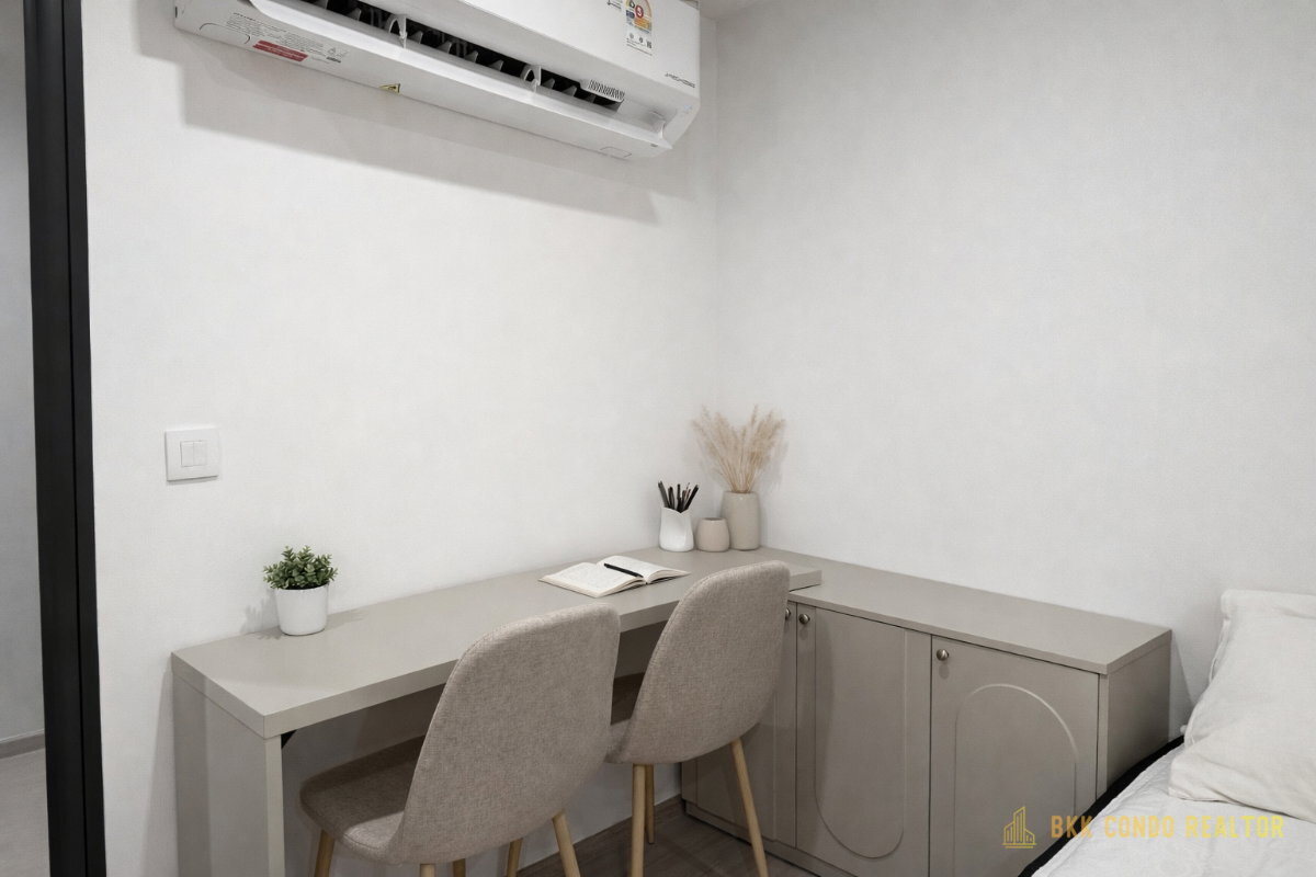 1-Bedroom Condo for Rent at Aspire Sukhumvit – Rama 4 (27 sqm) — Phra Khanong BTS
