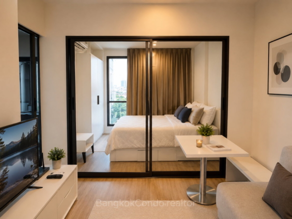 Studio Condo for Rent at Blue Sukhumvit 105 (25 sqm) — Bangna BTS