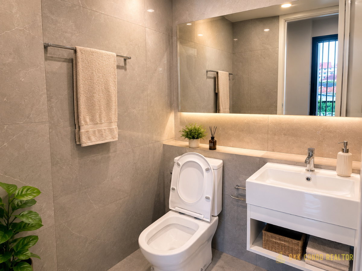 Studio Condo for Rent at Blue Sukhumvit 105 (25 sqm) — Bangna BTS
