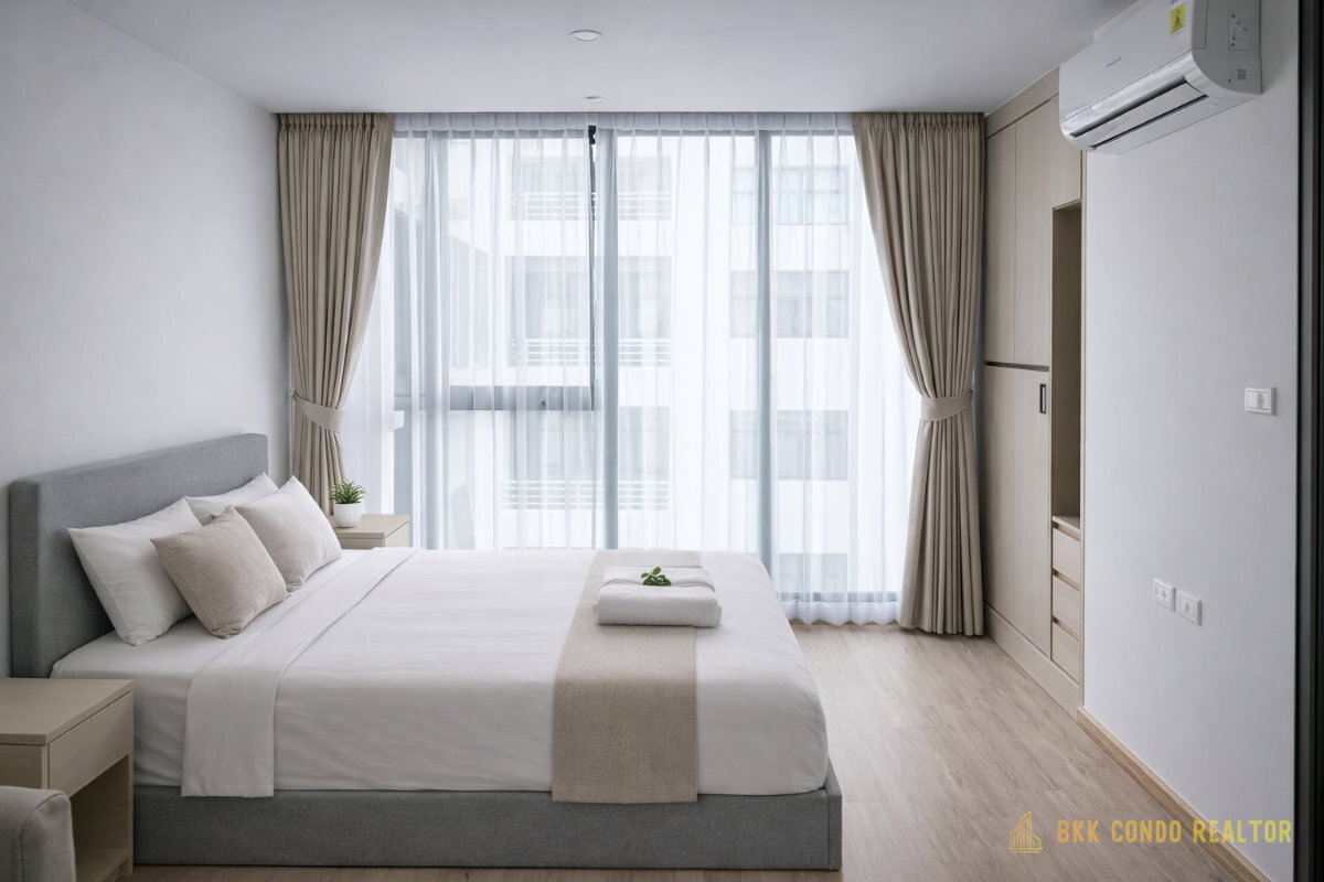 1-Bedroom Condo for Rent at Serio Sukhumvit 50 (29.24 sqm) — On Nut BTS