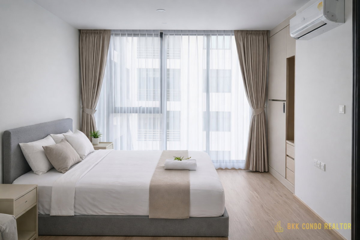 1-Bedroom Condo for Rent at Serio Sukhumvit 50 (29.24 sqm) — On Nut BTS