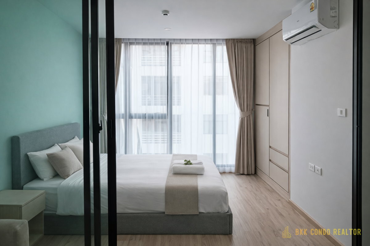 1-Bedroom Condo for Rent at Serio Sukhumvit 50 (29.24 sqm) — On Nut BTS