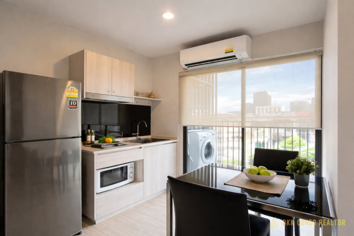 1-Bedroom Condo for Rent at The Tree Onnut Station (28 sqm) — On Nut BTS