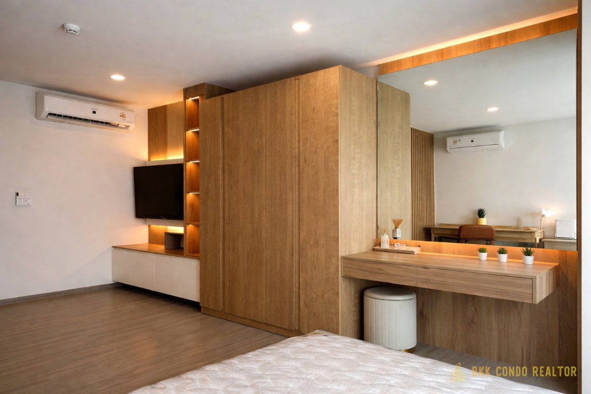 1-Bedroom Condo for Rent at Aspire Sukhumvit – Rama 4 (31 sqm) — Phra Khanong BTS