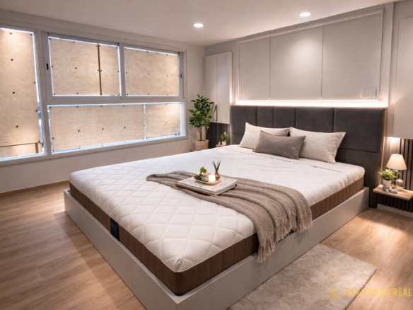 Duplex 2-Bedroom Condo for Rent at Culture Chula (59 sqm) — Siam BTS