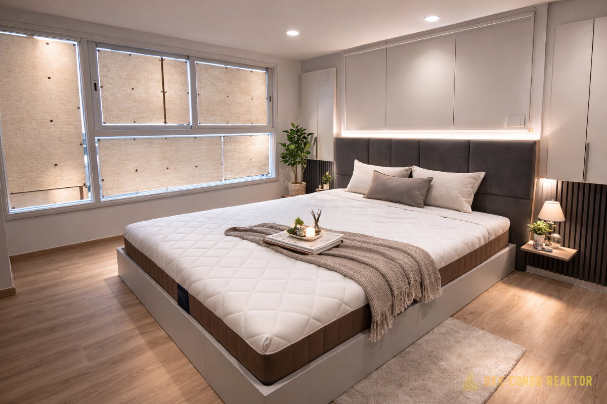 Duplex 2-Bedroom Condo for Rent at Culture Chula (59 sqm) — Siam BTS