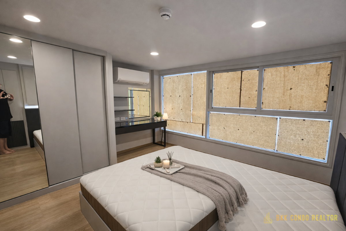 Duplex 2-Bedroom Condo for Rent at Culture Chula (59 sqm) — Siam BTS