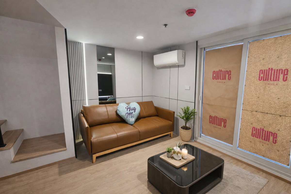 Duplex 2-Bedroom Condo for Rent at Culture Chula (59 sqm) — Siam BTS