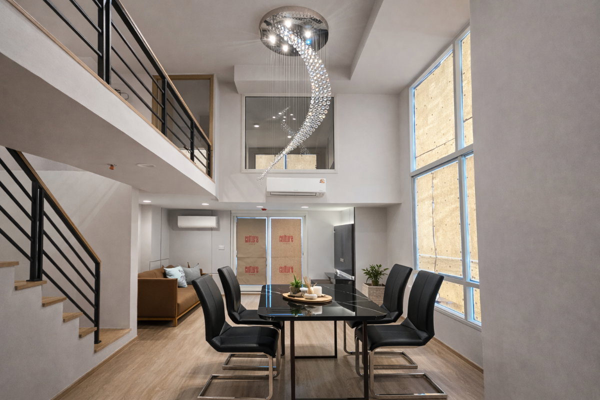 Duplex 2-Bedroom Condo for Rent at Culture Chula (59 sqm) — Siam BTS