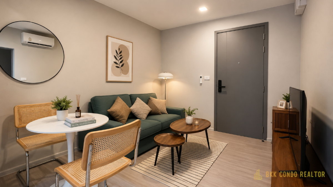 1-Bedroom Condo for Rent at Quintara Phume Sukhumvit 39 (31 sqm) — Phrom Phong BTS