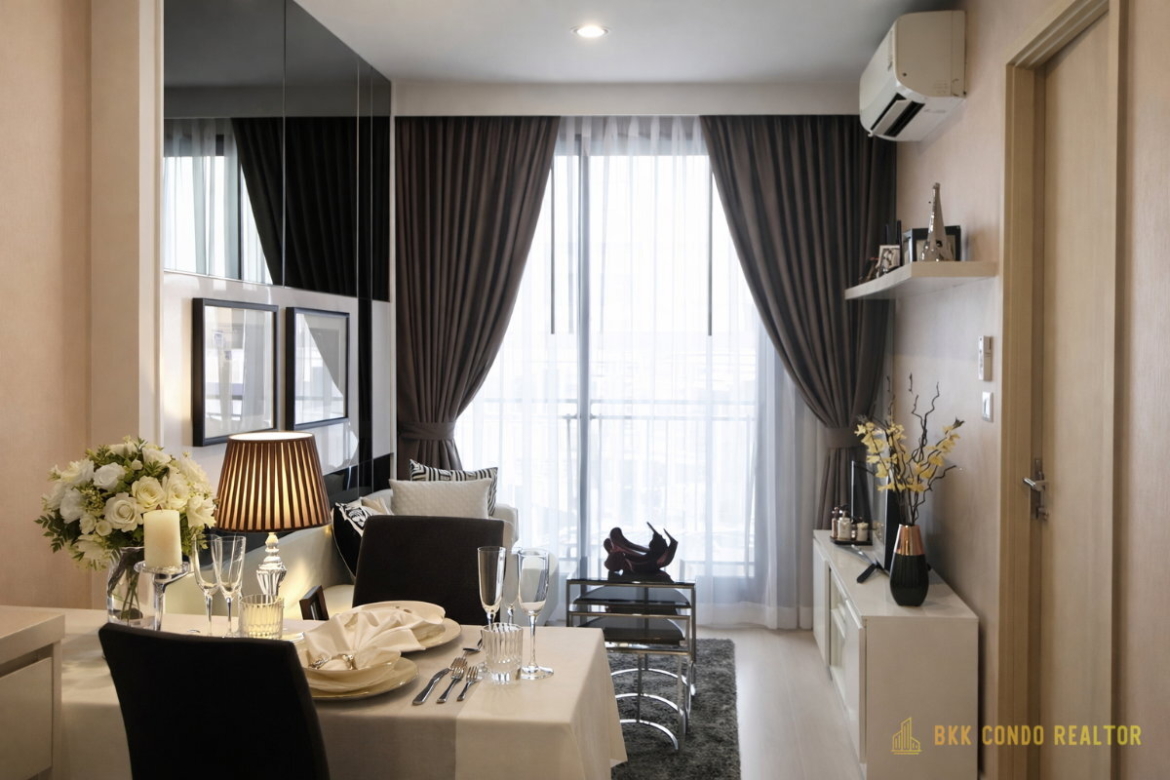 1-Bedroom Condo for Rent at Rhythm Sukhumvit 42 (35 sqm) — Ekkamai BTS