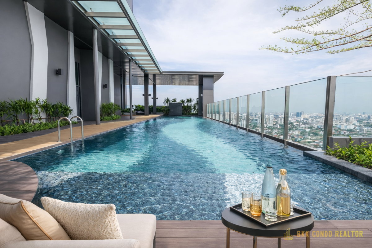 1-Bedroom Condo for Rent at Rhythm Sukhumvit 42 (35 sqm) — Ekkamai BTS