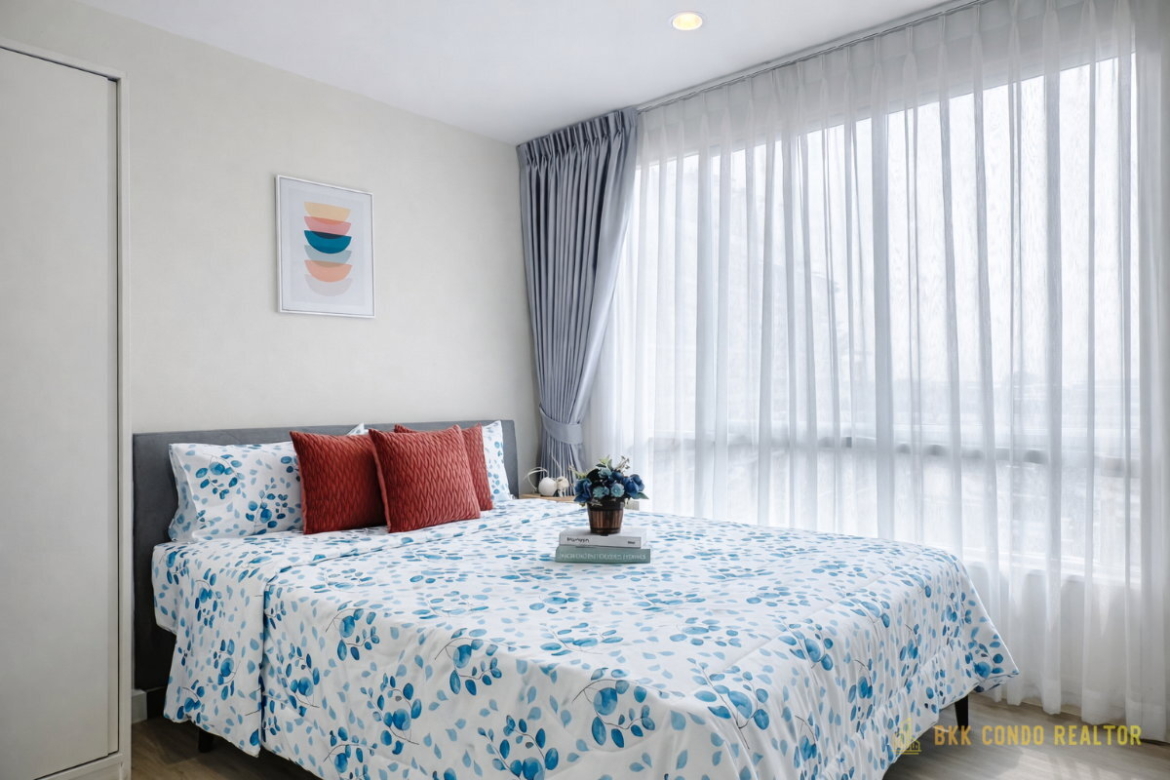 1-Bedroom Condo for Rent at The Sky Sukhumvit (35 sqm) — Udom Suk BTS