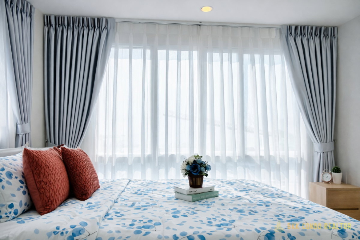 1-Bedroom Condo for Rent at The Sky Sukhumvit (35 sqm) — Udom Suk BTS