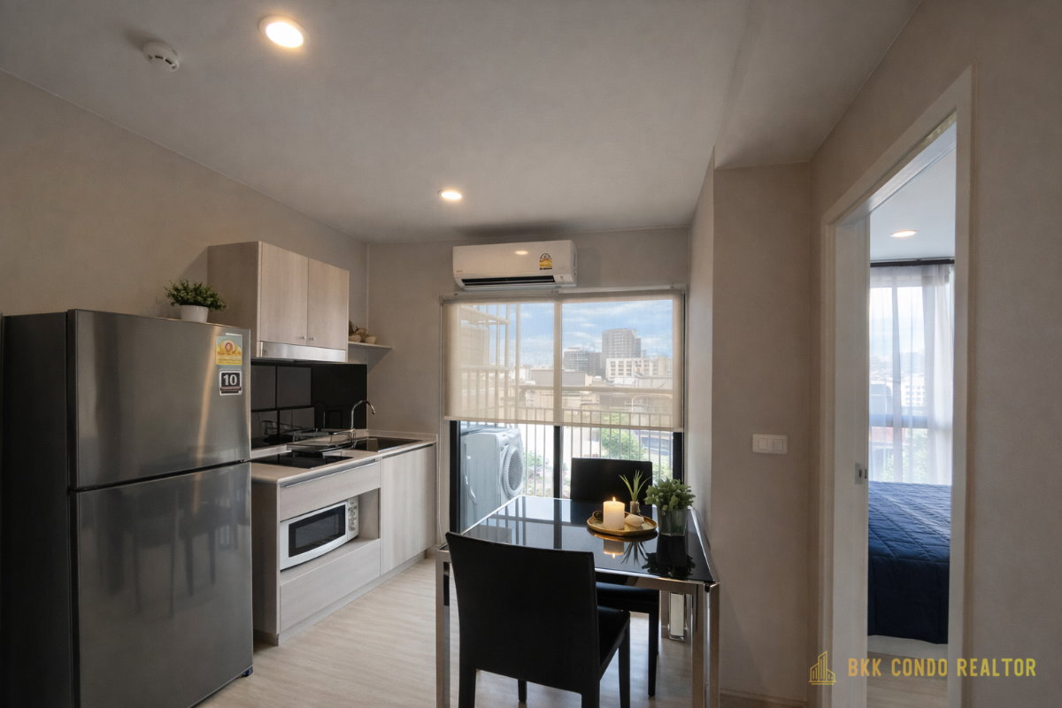 1-Bedroom Condo for Rent at The Tree Onnut Station (28 sqm) — On Nut BTS