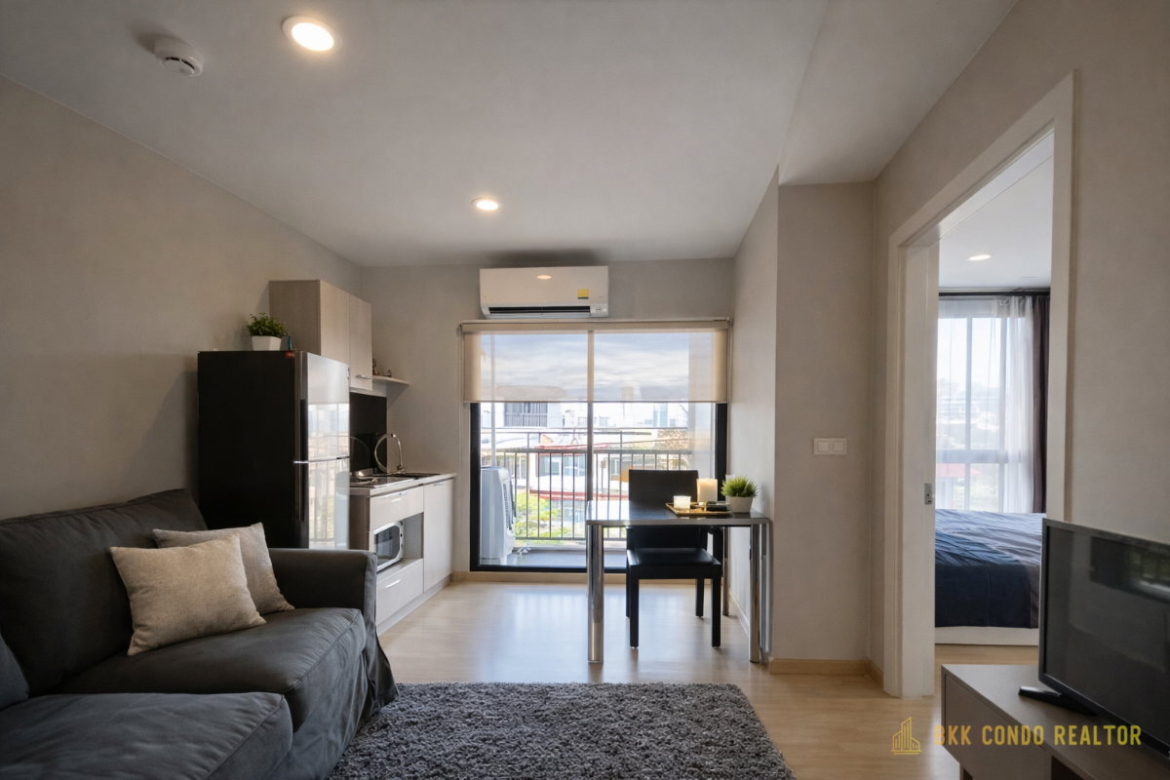 1-Bedroom Condo for Rent at The Tree Onnut Station (28 sqm) — On Nut BTS
