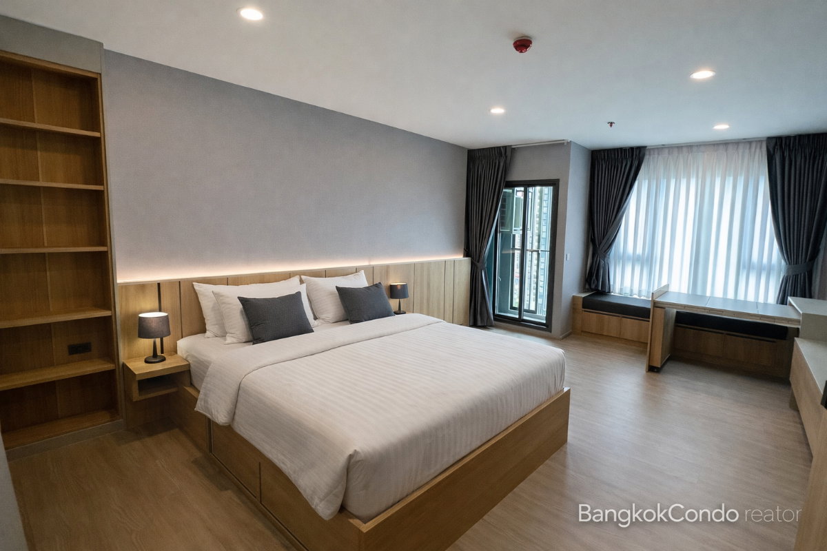 1-Bedroom Condo for Rent at Aspire Sukhumvit – Rama 4 (31.42 sqm) — Phra Khanong BTS