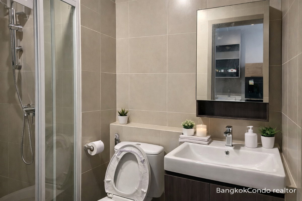 1-Bedroom Condo for Rent at Aspire Sukhumvit – Rama 4 (31.42 sqm) — Phra Khanong BTS