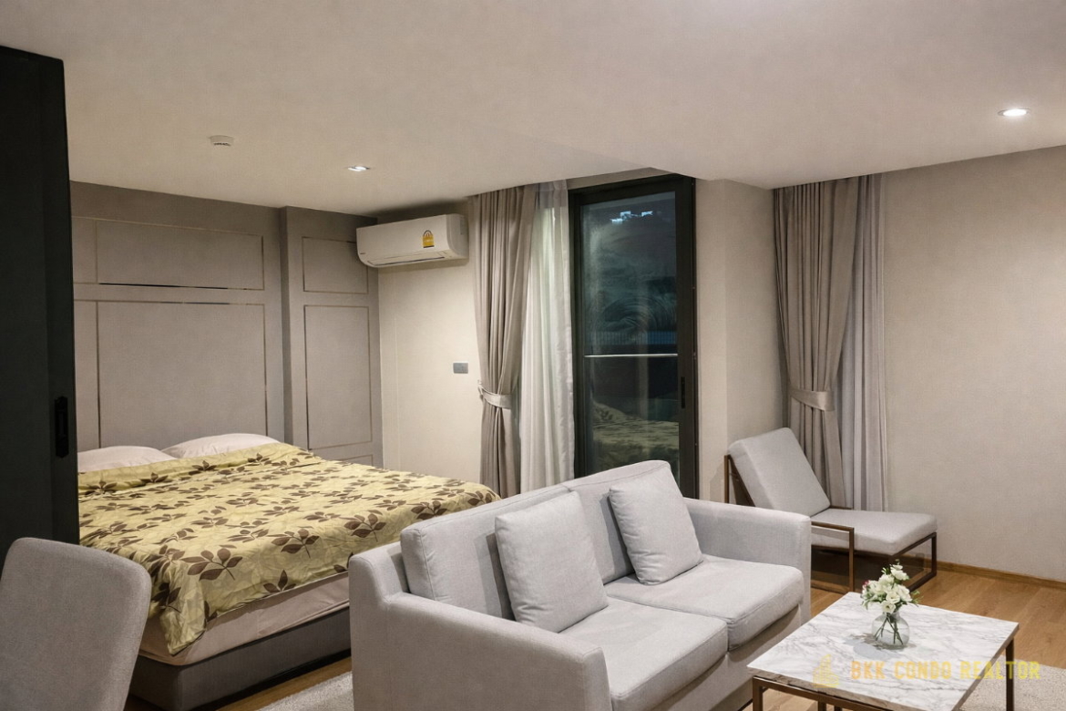 1-Bedroom Condo for Rent at Altitude Samyan – Silom (33 sqm) — Sam Yan MRT