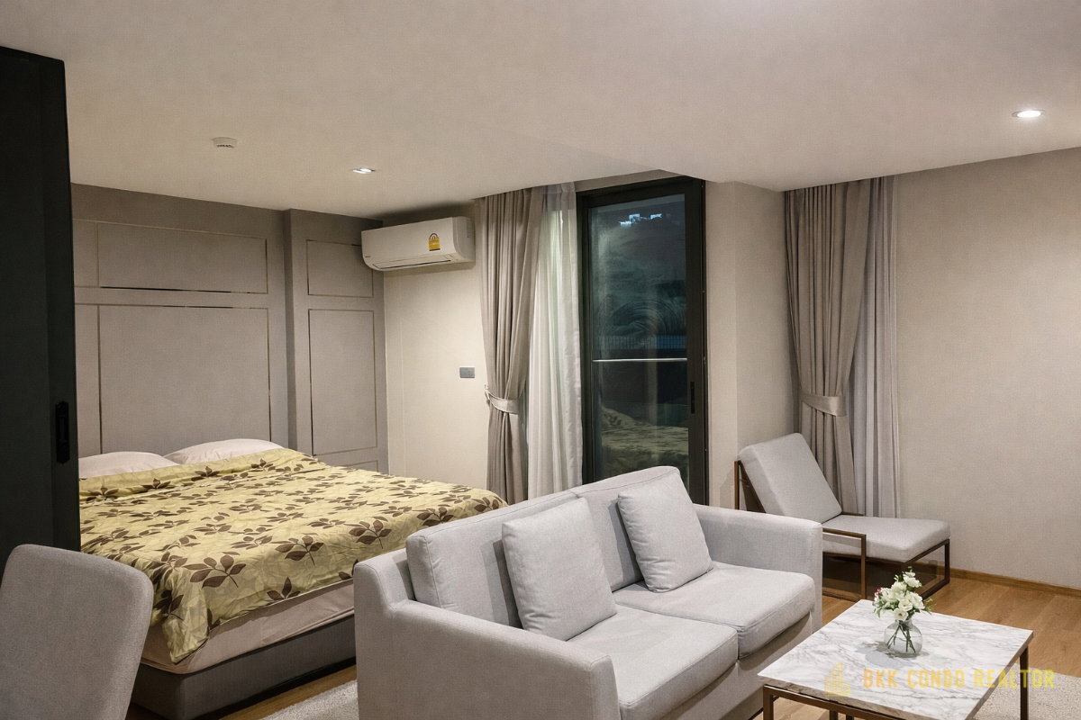 1-Bedroom Condo for Rent at Altitude Samyan – Silom (33 sqm) — Sam Yan MRT
