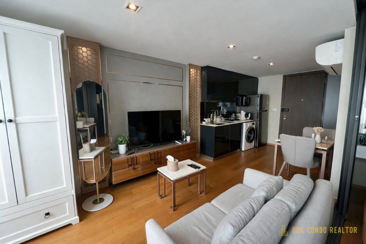 1-Bedroom Condo for Rent at Altitude Samyan – Silom (33 sqm) — Sam Yan MRT