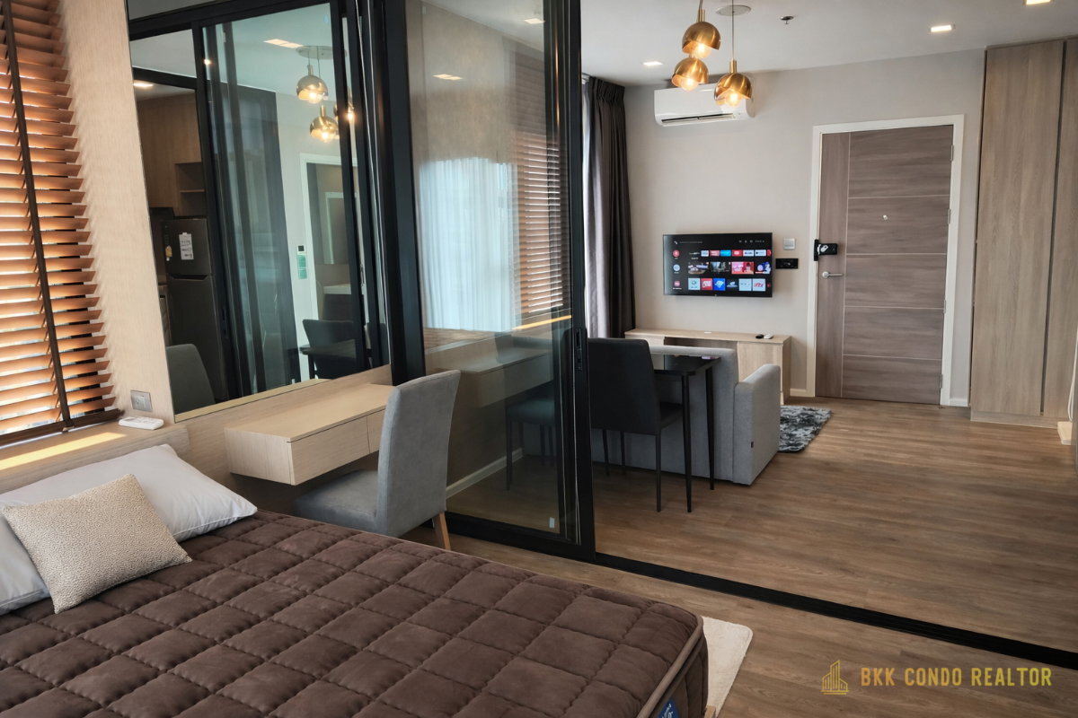2-Bedroom Condo for Rent at MODIZ Sukhumvit 50 (40 sqm) — On Nut BTS