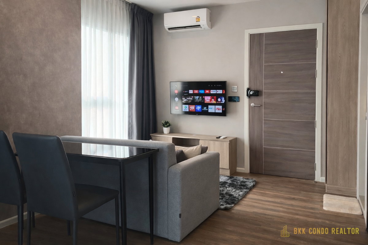 2-Bedroom Condo for Rent at MODIZ Sukhumvit 50 (40 sqm) — On Nut BTS