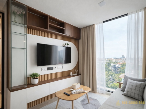 1-Bedroom Condo for Rent at Ivy Ratchada (29 sqm) — Ratchadaphisek MRT