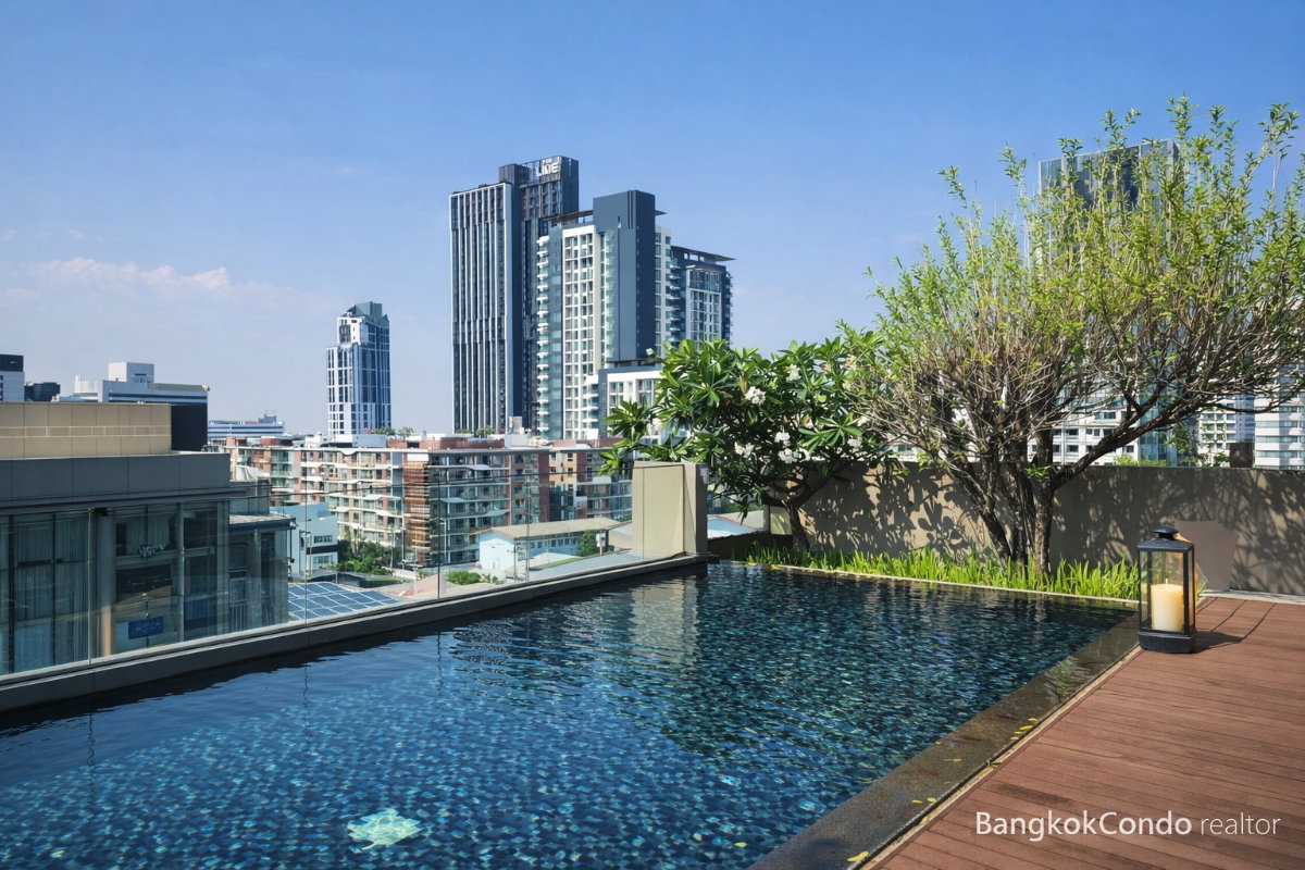 1-Bedroom Condo for Rent at Sari by Sansiri (35 sqm) — Bang Chak BTS