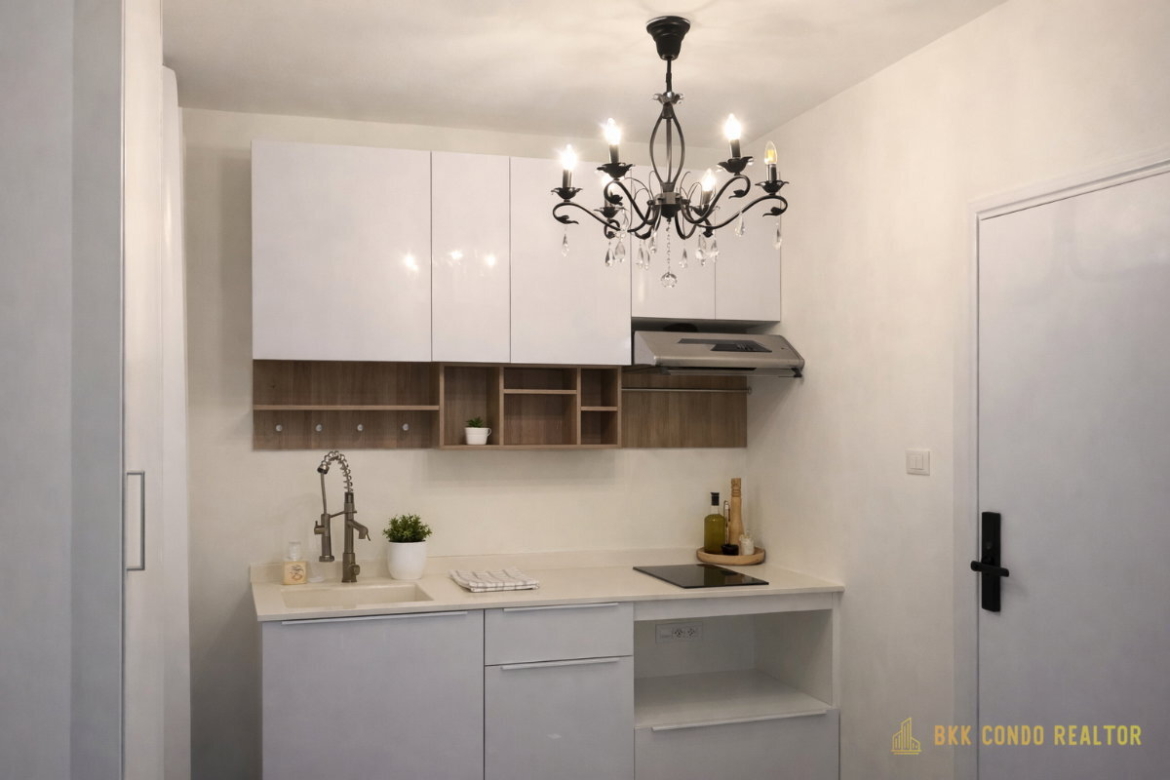 1-Bedroom Condo for Rent at A Space Asoke – Ratchada (48 sqm) — Rama 9 MRT
