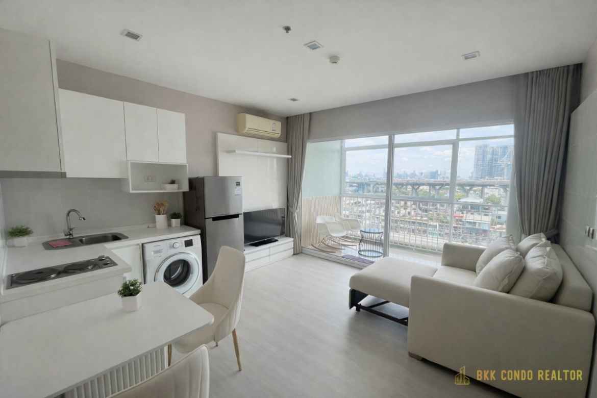 1-Bedroom Condo for Rent at The Coast Condominium (44 sqm) — Bangna BTS