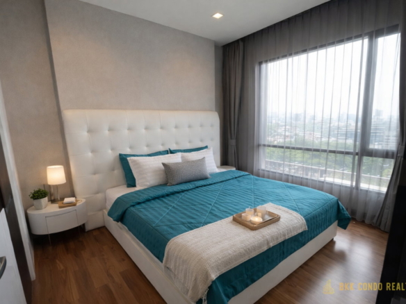 1-Bedroom Condo for Rent at Ivy Ampio (44 sqm) — Rama 9 MRT
