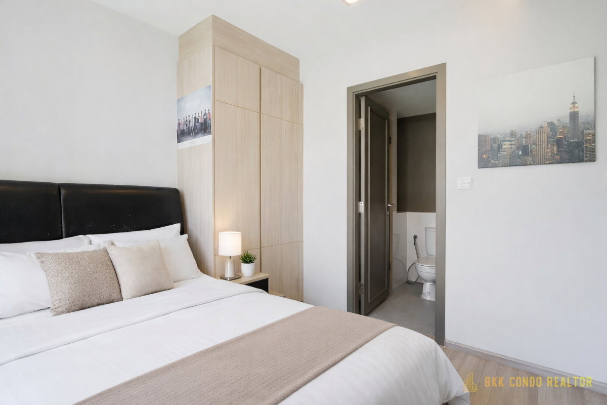 1-Bedroom Condo for Rent at Maestro 12 Ratchathewi (30 sqm) — Ratchathewi BTS