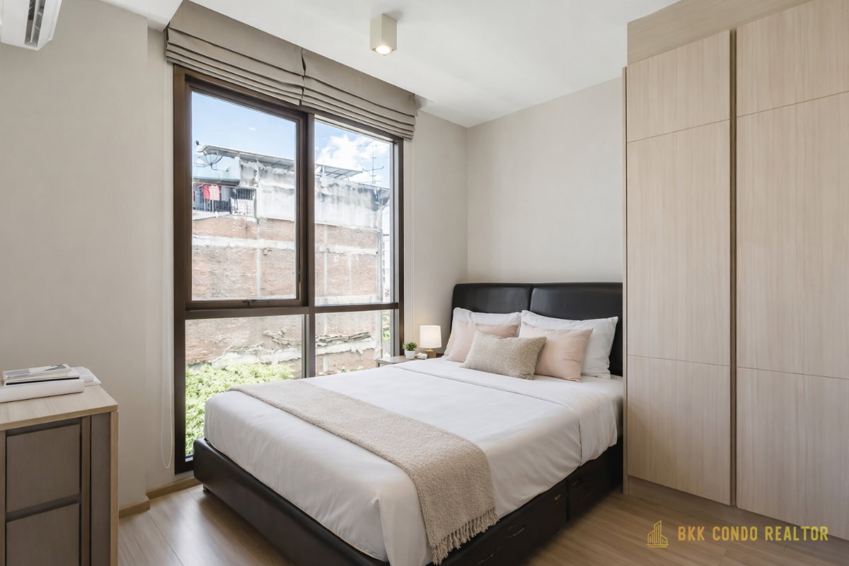 1-Bedroom Condo for Rent at Maestro 12 Ratchathewi (30 sqm) — Ratchathewi BTS